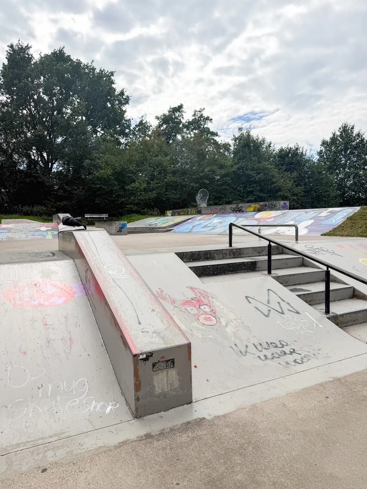 Leef je uit in het skatepark